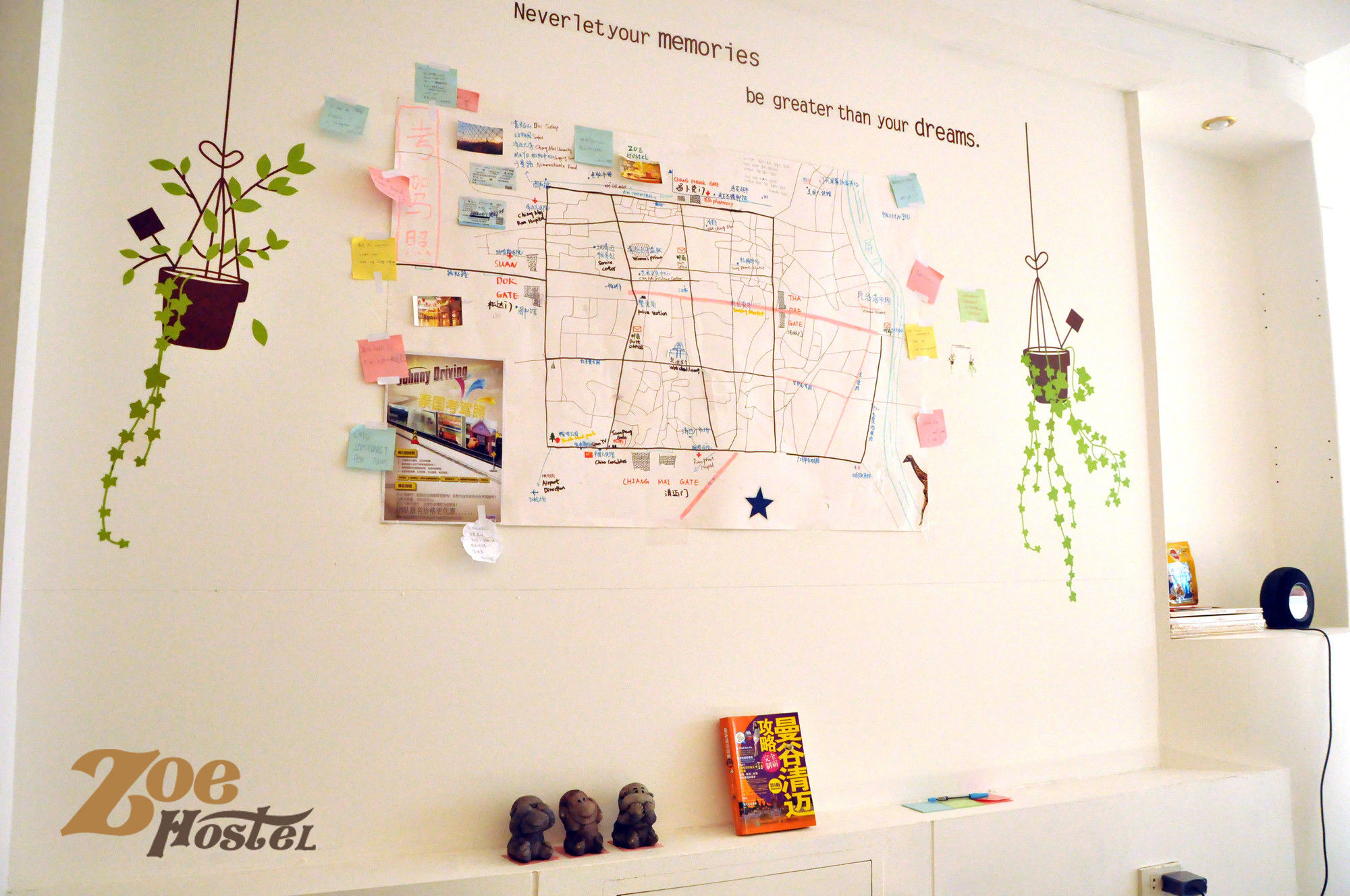 Zoe Hostel Chiang Mai Bagian luar foto